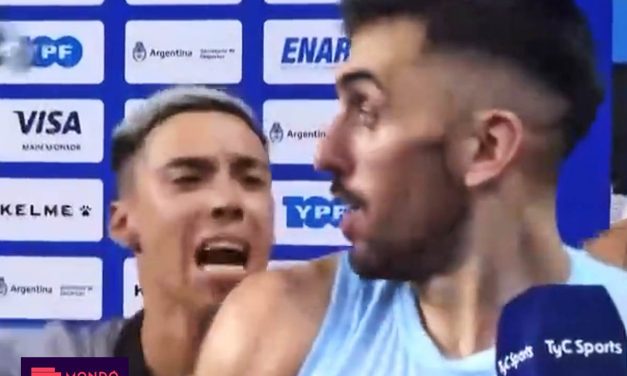 KAMPACO OSTAO U ŠOKU! NAVIJAČ DOTRČAO, PA POČEO DA GA LJUBI: Hit reakcija Fakunda na neočekivan izliv ljubavi! (VIDEO)