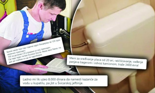 ZVAO MAJSTORA UPOMOĆ, OVAJ GA ODRAO, ALI BUKVALNO ODRAO! Cena bušenja rupe postala paprena (FOTO)