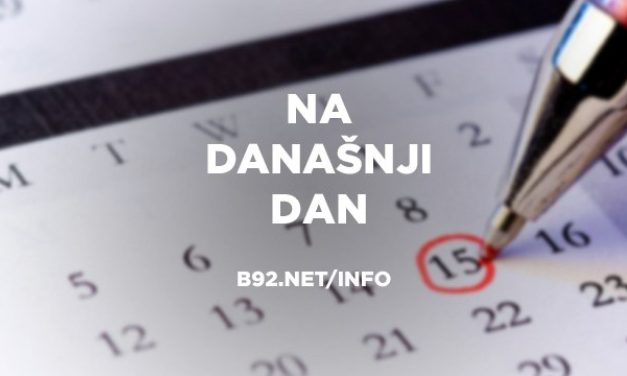 Na današnji dan, 23. april