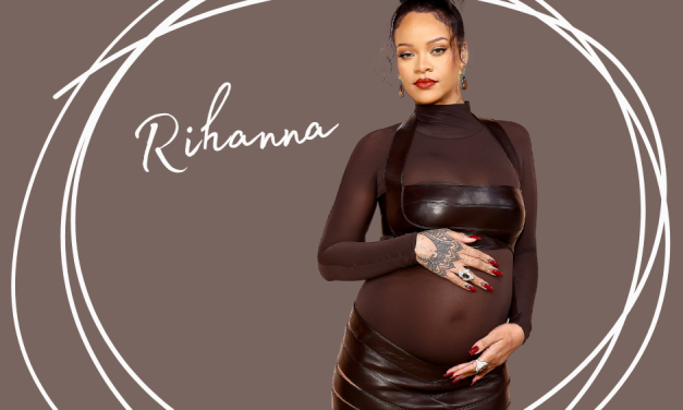 Frizura za dejt: Rihanna nosi romantičnu punđu i crveno od glave do pete