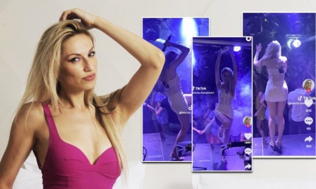 OD RADE SE DOBIJA SRČKA! Pevačica se uhvatila za šipku i zaigrala kao nikada! (VIDEO)