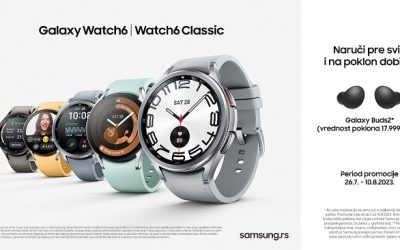 Samsung Galaxy Watch6 i Galaxy Watch6 Classic satovi: Inspiracija za najbolju verziju sebe, i danju i noću