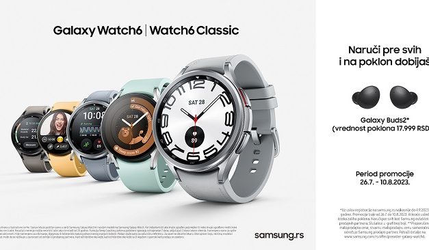 Samsung Galaxy Watch6 i Galaxy Watch6 Classic satovi: Inspiracija za najbolju verziju sebe, i danju i noću
