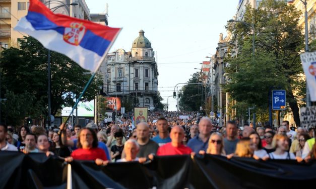 Završen 17. protest “Srbija protiv nasilja”