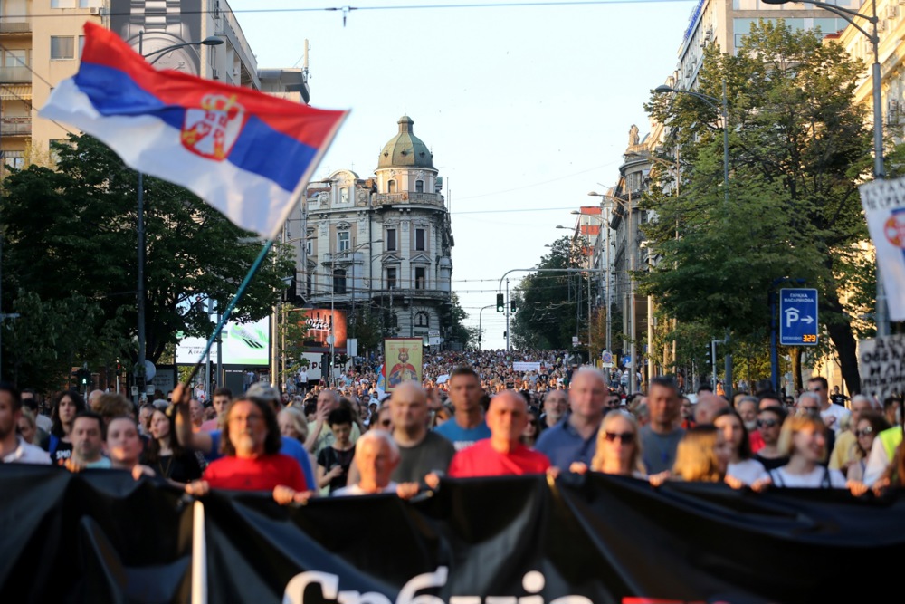 Završen 17. protest “Srbija protiv nasilja”