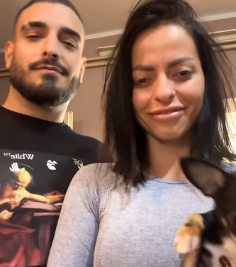Darko i Katarina PODELILI PRIVATNI SNIMAK, ovako izgleda njihovo jutro u domu sa najvernijim PRIJATELJEM (VIDEO)