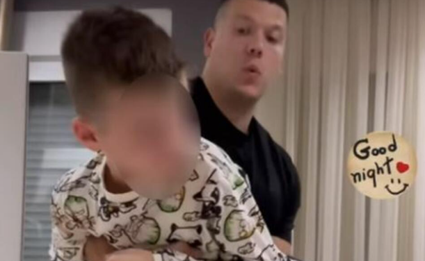 Emotivan prizor iz doma Radanovića topi srca, Sloba pokazao svoju SLABIJU STRANU dok se igra sa decom