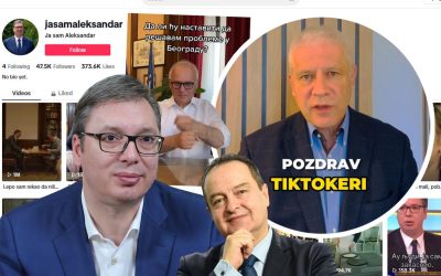 „POZDRAV TIKTOKERI“ Političari u „migraciji“ na ovu društvenu mrežu: Nalog na njoj ima i predsednik Srbije, kolege ga polako kopiraju, ali je jedan ministar na njoj ipak veteran
