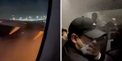 Isplivao snimak iz zapaljenog aviona u Japanu! Putnici vrištali: U kabini je bio pakao, dim je pekao (VIDEO)