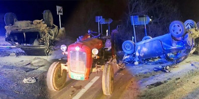 Sedmoro povređenih u udesu u Kurševcu! Mortus pijani traktorista vozio sa neosvetljenu prikolicu pa napravio karambol (FOTO)